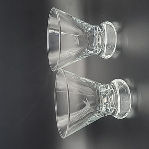 Grey Goose Stemless Martini Glasses- Pair